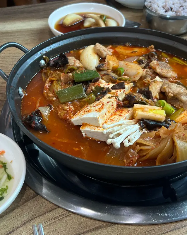 김치찜 클로즈업