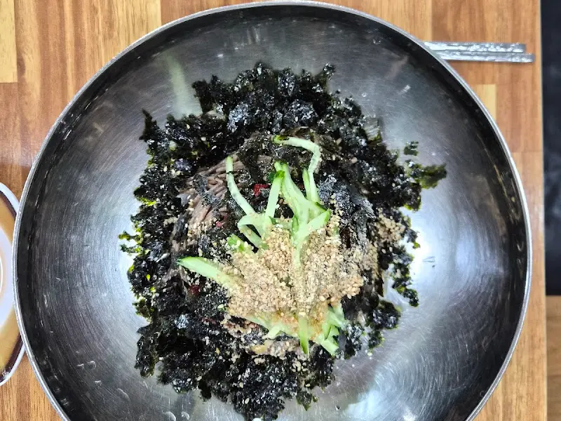 용천막국수 물 막국수