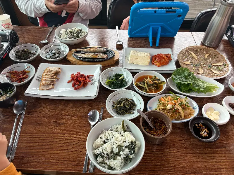 옛골정식 한 상 차림