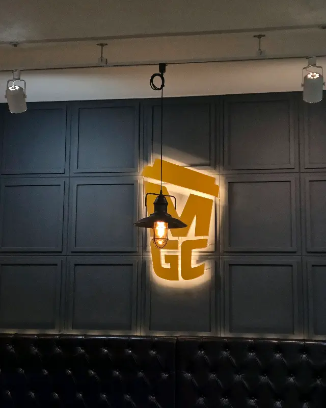 메가커피 풍무점 내부 인테리어