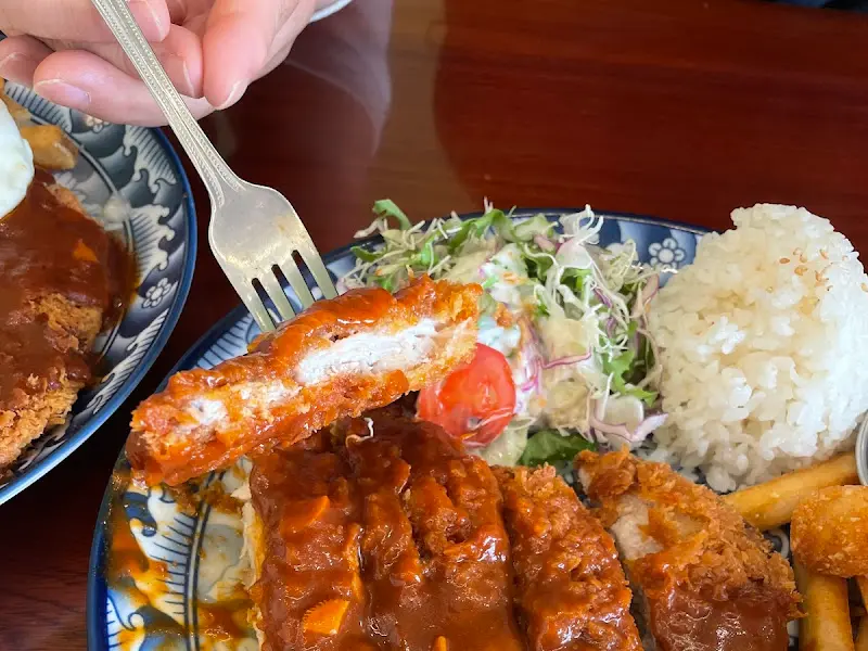 정씨함박스테이크 단면