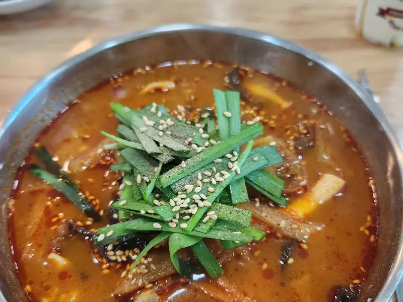 짬뽕순두부 국물
