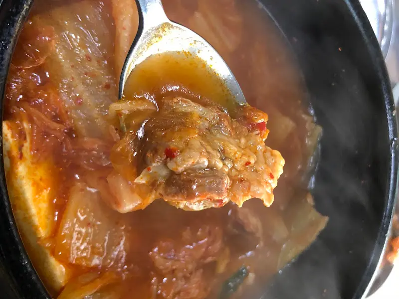 명리동식당 김치찌개