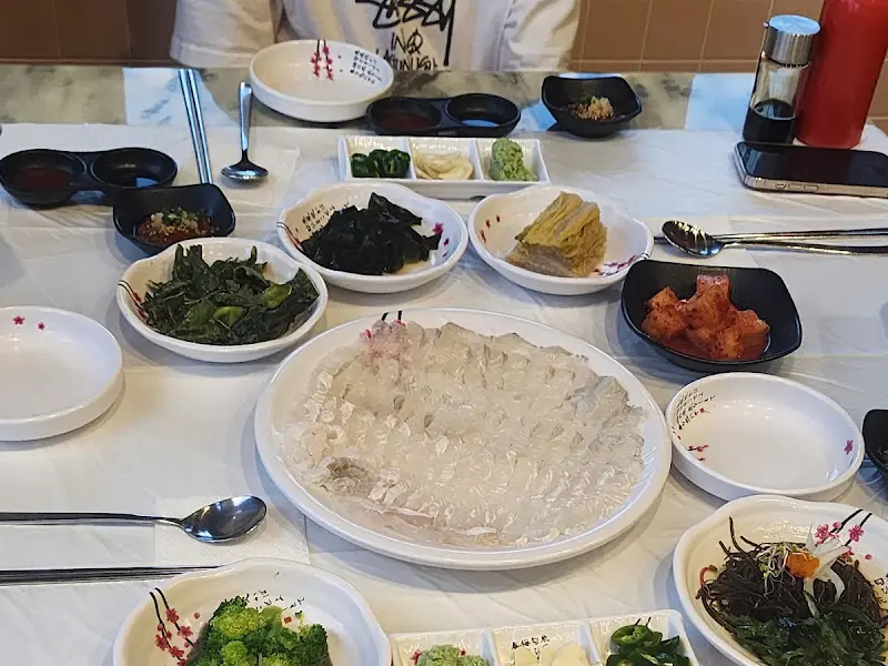 참가자미 세꼬시