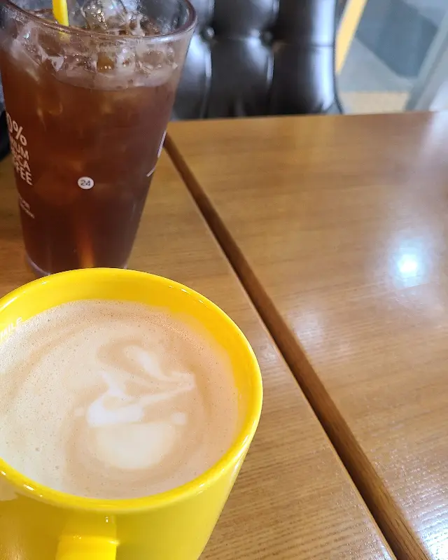 코코넛 커피 스무디