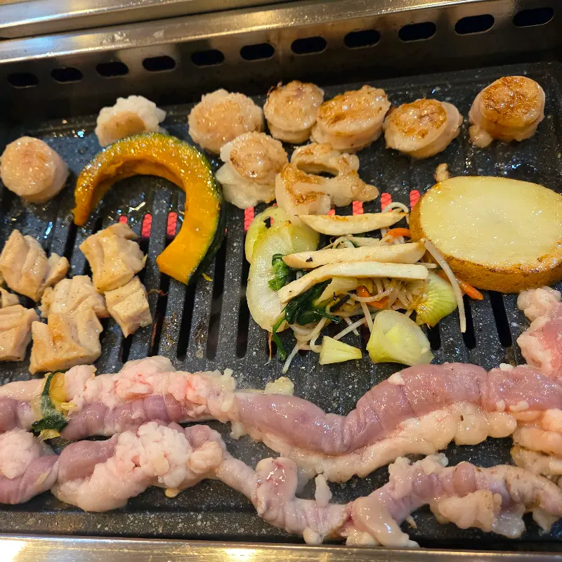 모듬 곱창 구이