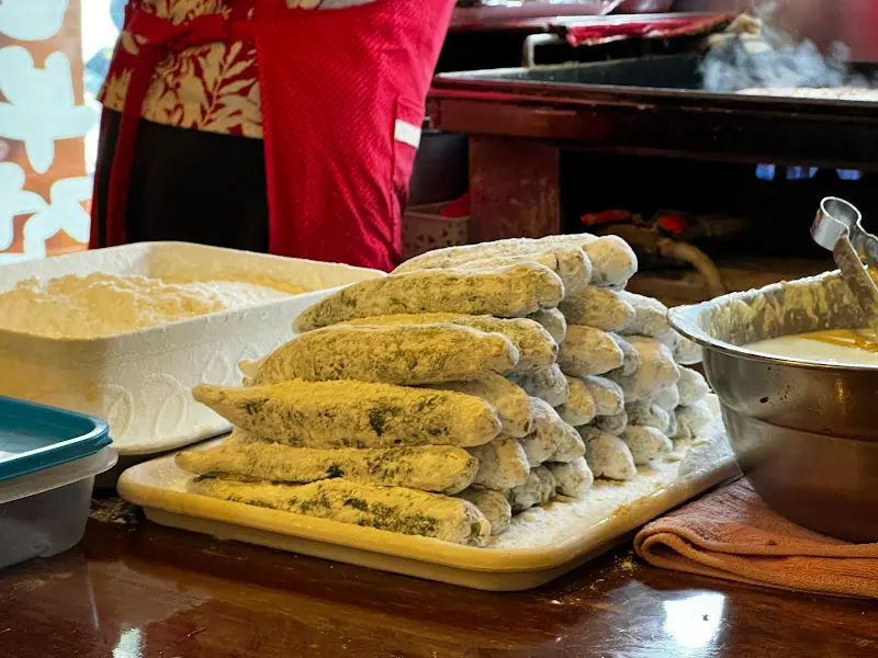 흥부전놀부전 고추튀김 준비과정