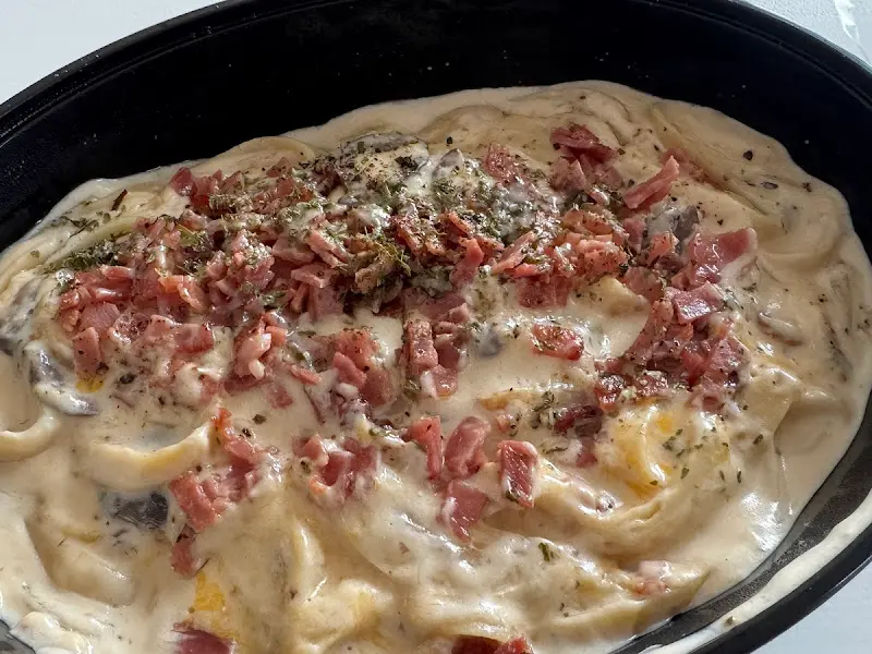 미나리 명란 파스타