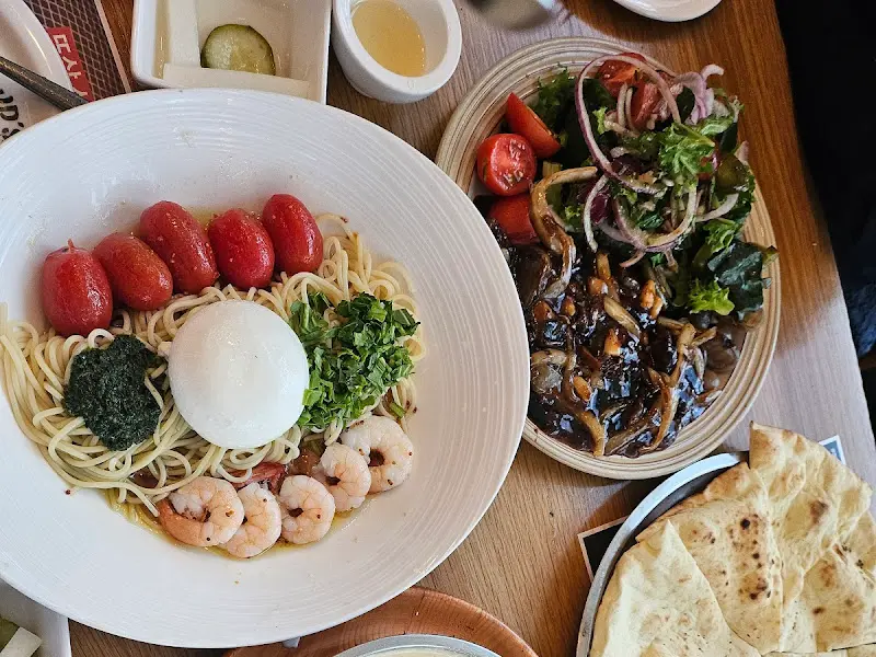 샐러드와 파스타