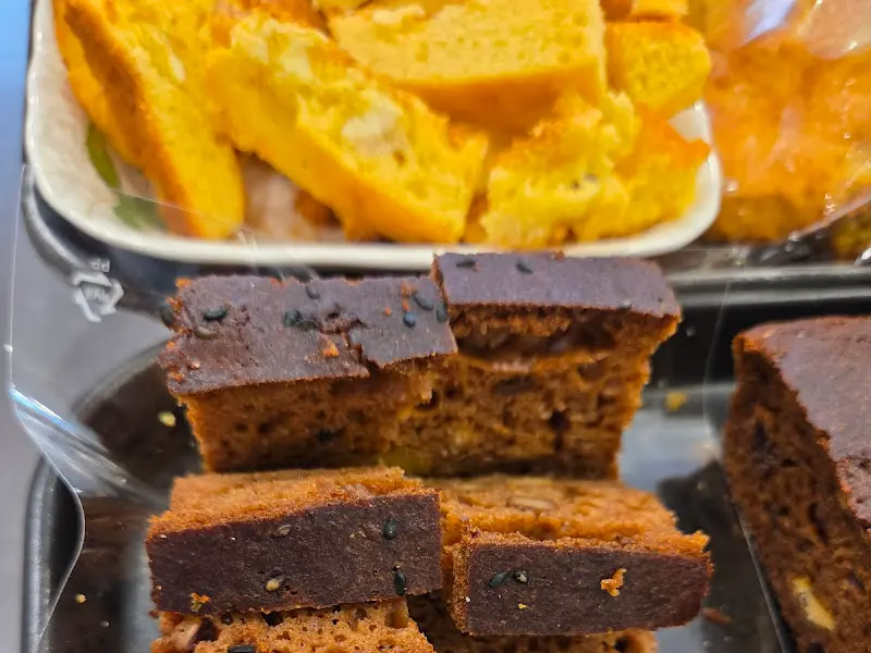 먹음직스러운 빵들의 단면