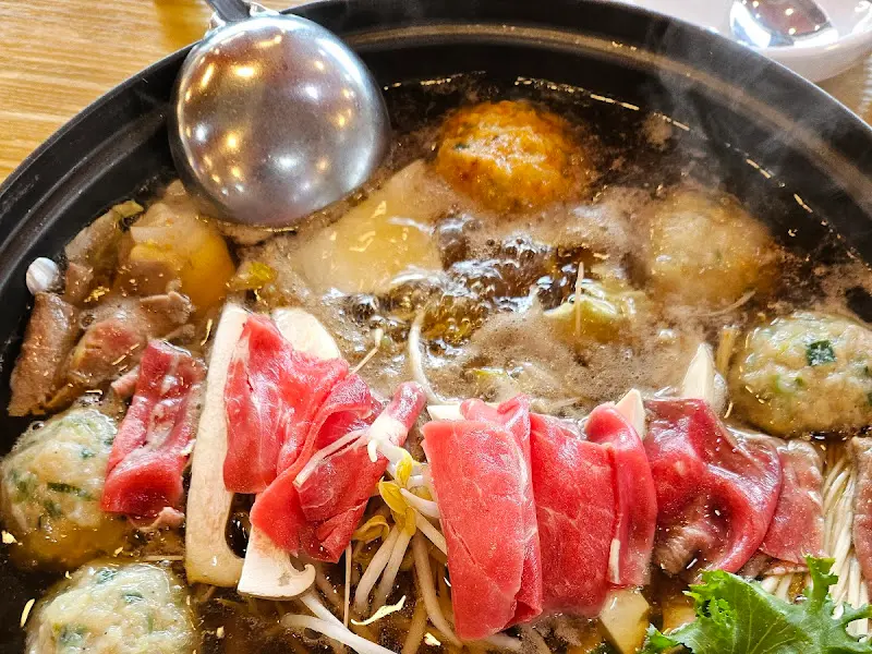 만두전골의 비주얼