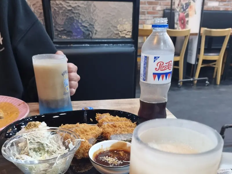 돈까스와 콜라