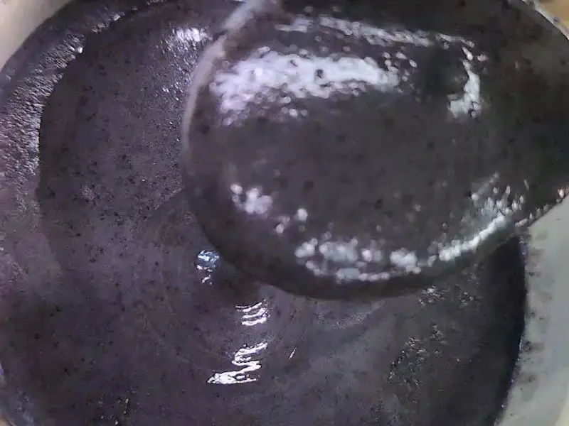 윤기가 흐르는 깨죽