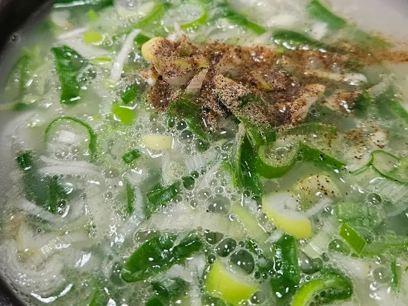 광교 마늘 설렁탕