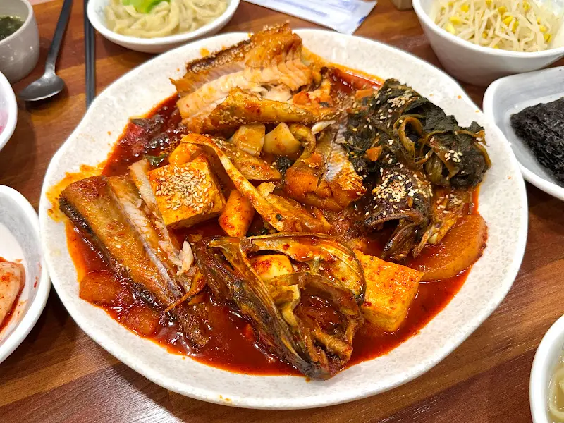 코다리 시래기조림 전체샷