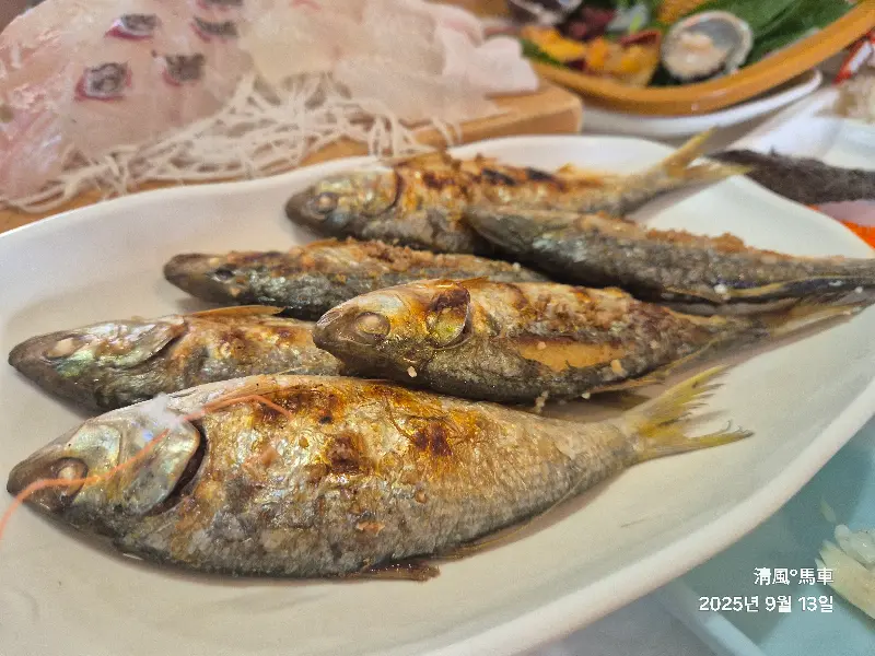 싱싱한 해산물 한 상 차림