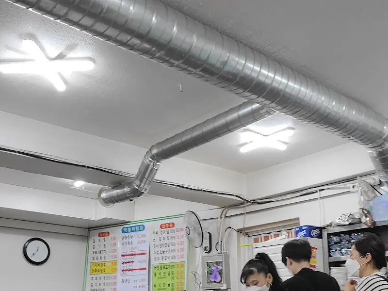 영천생고기의 환풍시설