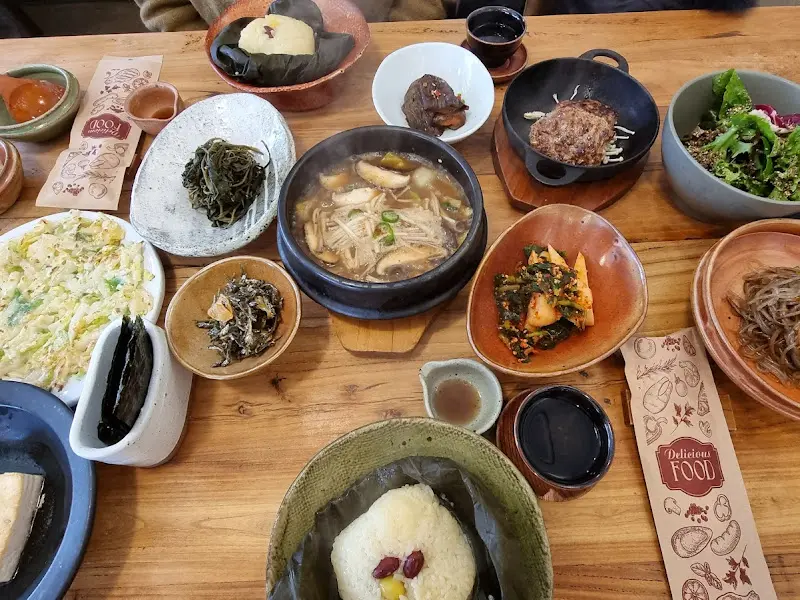 연꽃정식 한상차림