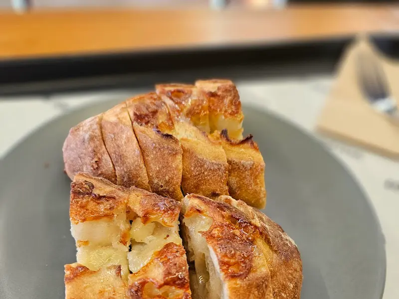 먹음직스러운 파 바게트 단면