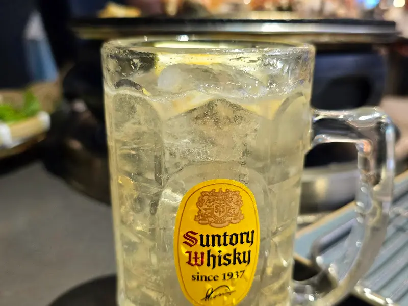 산토리 위스키 하이볼