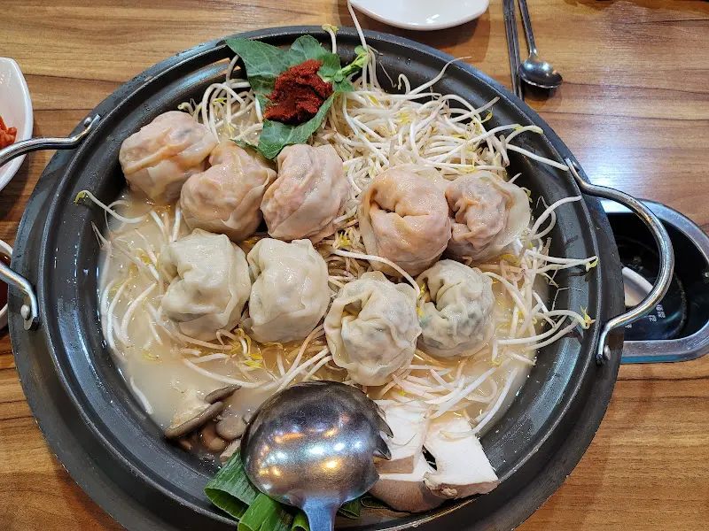 만두전골 전체샷