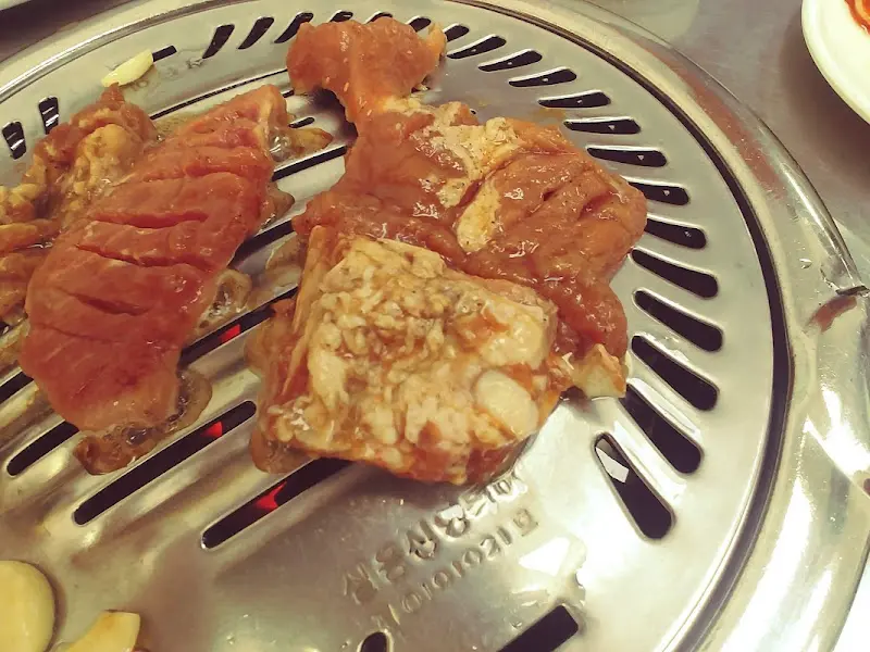 영천생고기의 돼지갈비