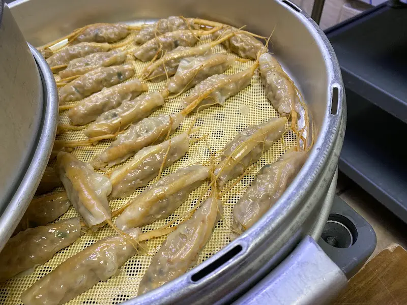 만두 속 재료 안내문