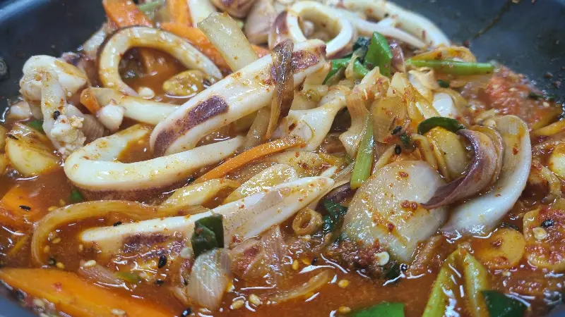 미가옥 오징어 짜글이