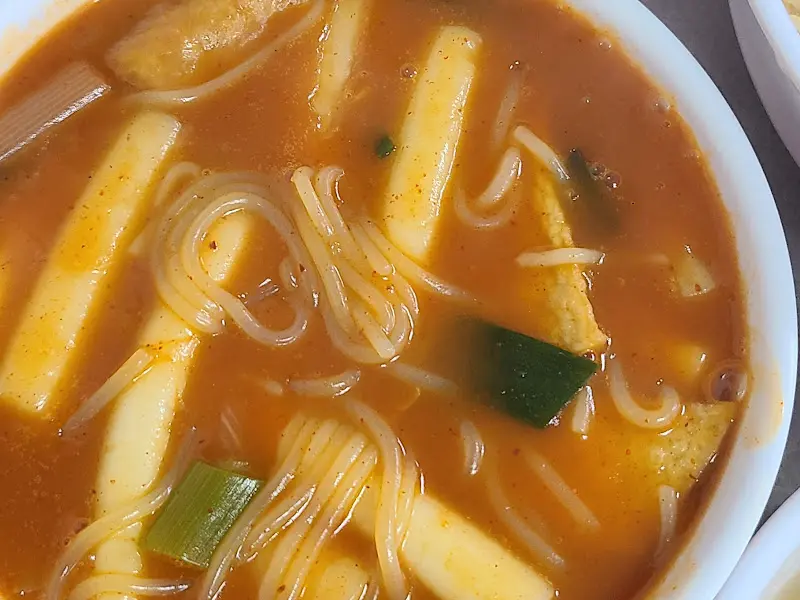 맑은샘 분식 외부 전경