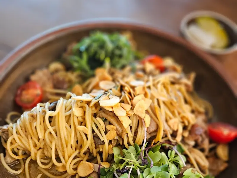 빠네 베이컨 로제 파스타의 아름다운 모습