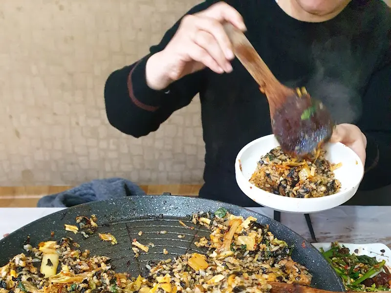 오리불고기 볶음밥