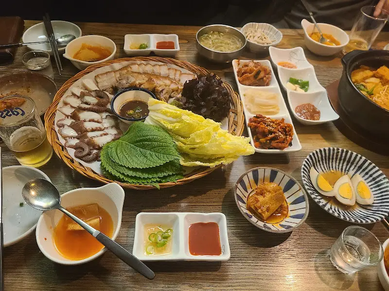 수육과 밑반찬