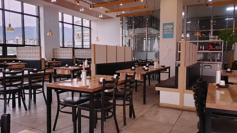 정송기사식당 내부 모습