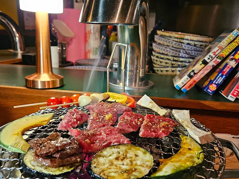 야끼니꾸 테이블 세팅