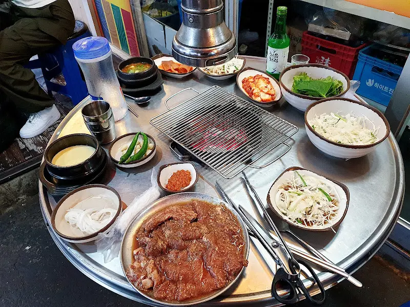 수원집 기본 상차림