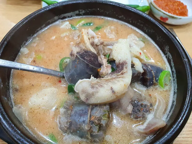 순대국 내용물