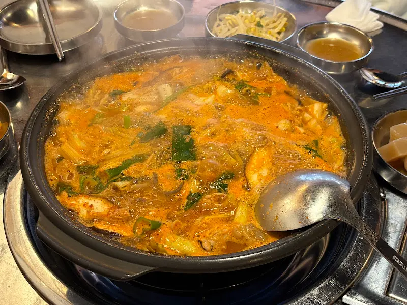 세아식당 곱창전골 한상차림