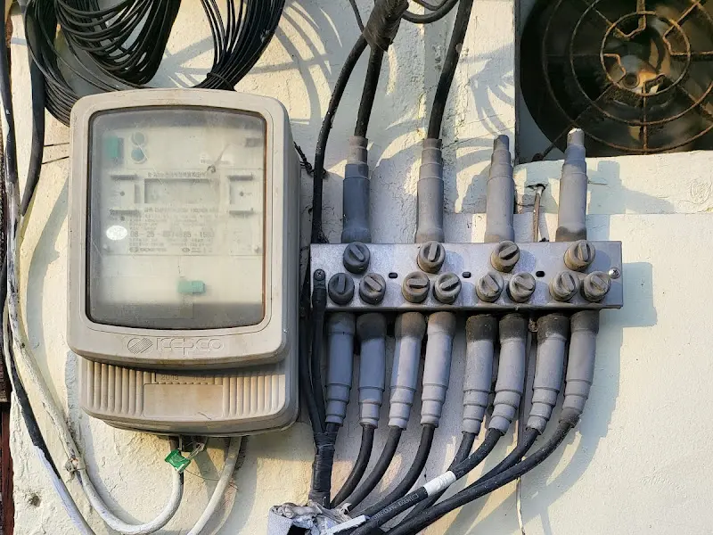 낡은 전력 계량기