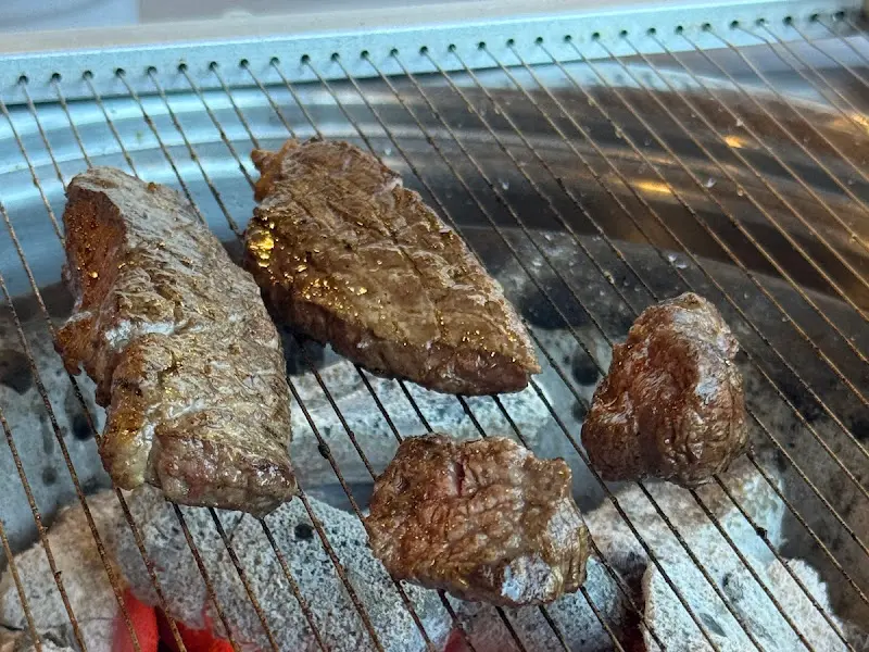 평창한우마을 면온점 숯불