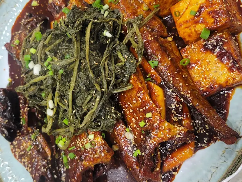 윤기가 흐르는 코다리찜