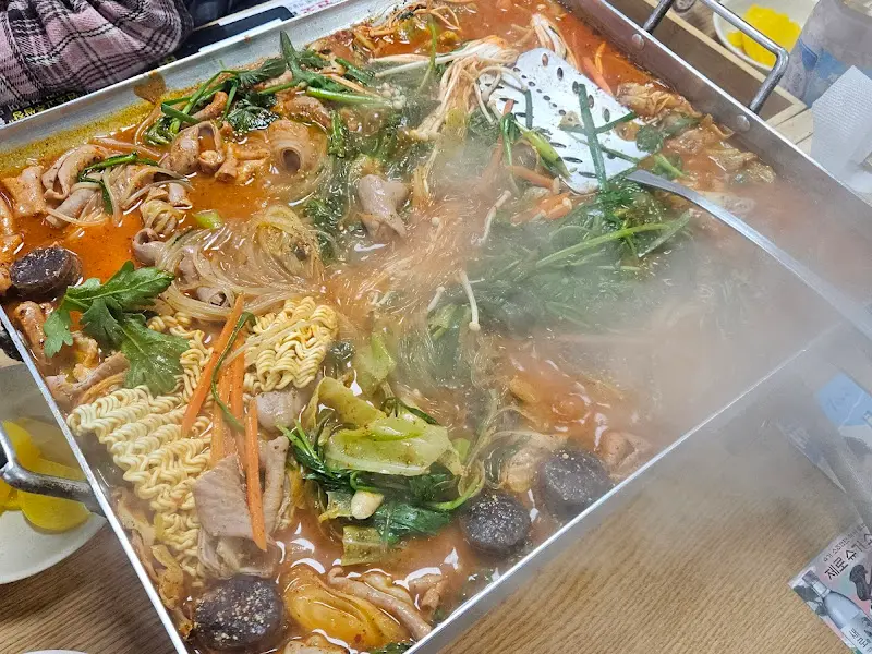 볶음 요리 근접샷