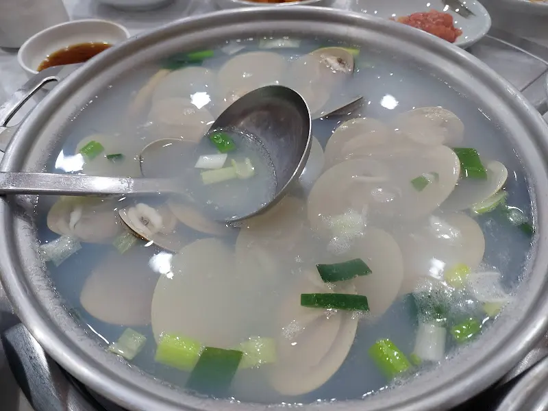 바지락칼국수
