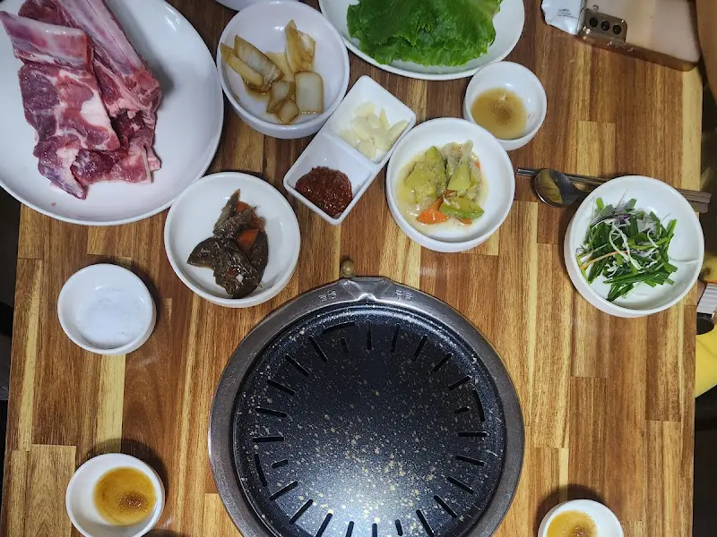 갑돌갈비 밑반찬