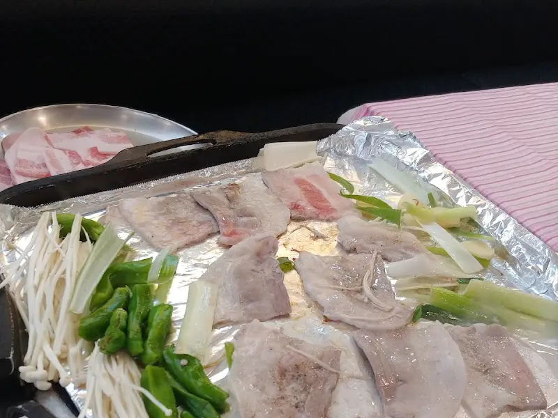 냉삼과 대파, 버섯