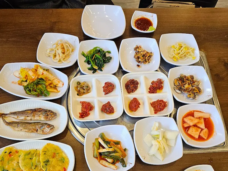 젓갈 한 상 차림