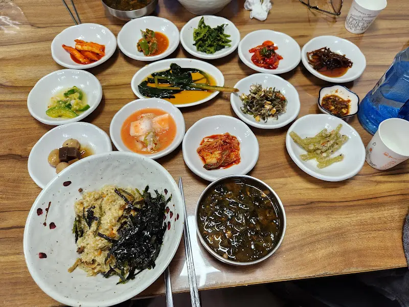 정담식당 메뉴