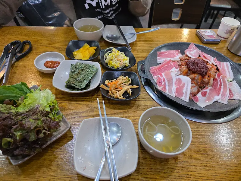 쭈꾸미 한 상 차림