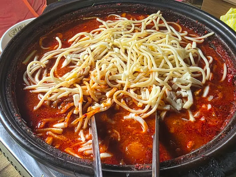 스파게티 사리 추가