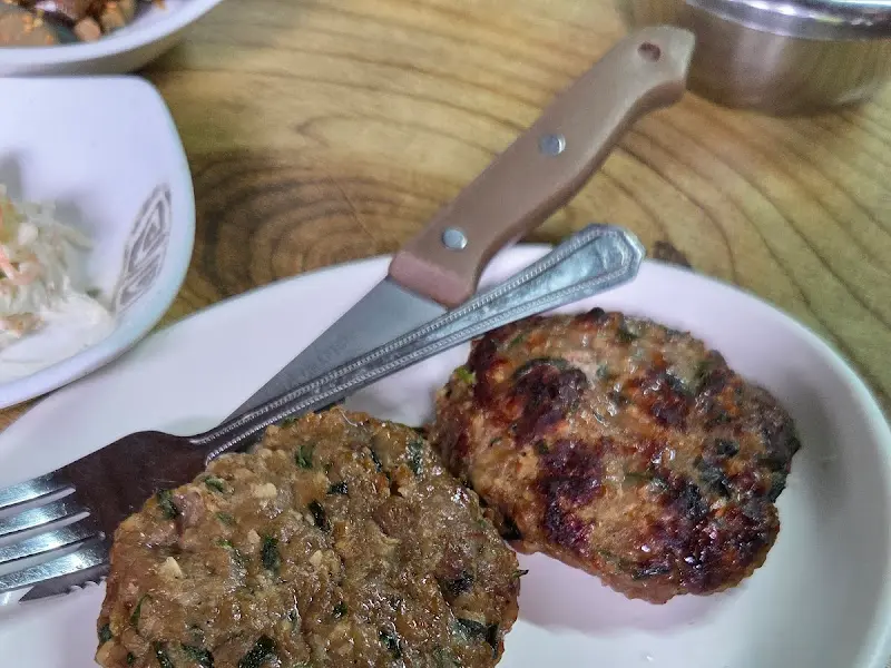 오리돼지떡갈비