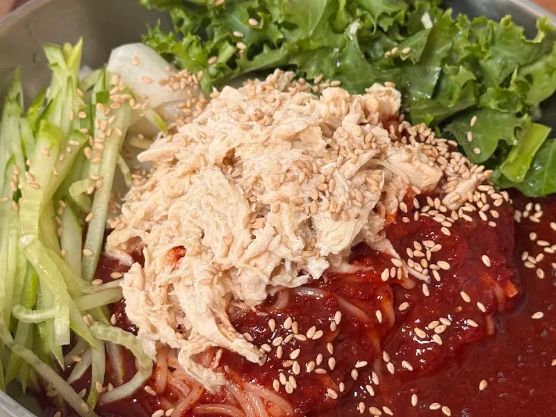 초계비빔국수 재료